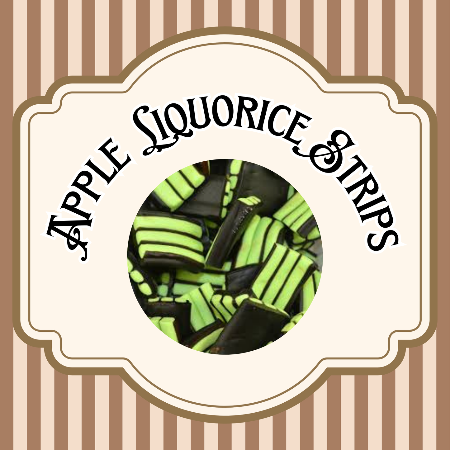 Apple Liquorice Strips
