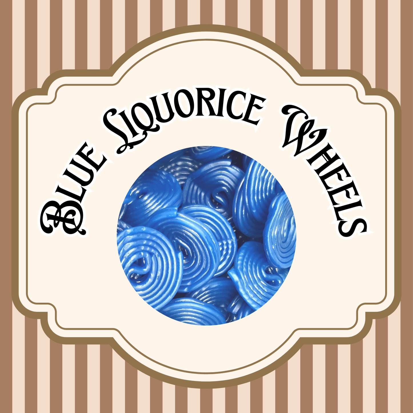 Blue Raspberry Liquorice Wheels