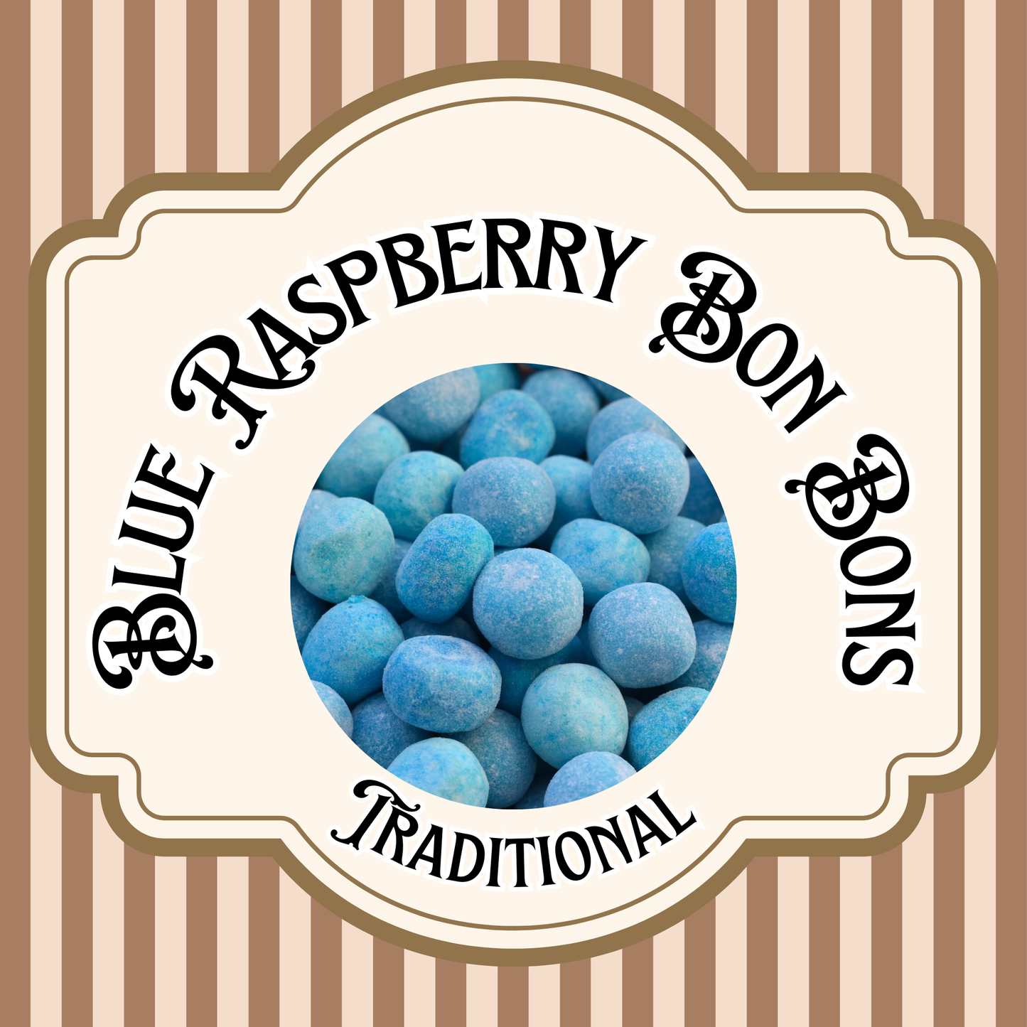 Traditional Blue Raspberry Bon Bons