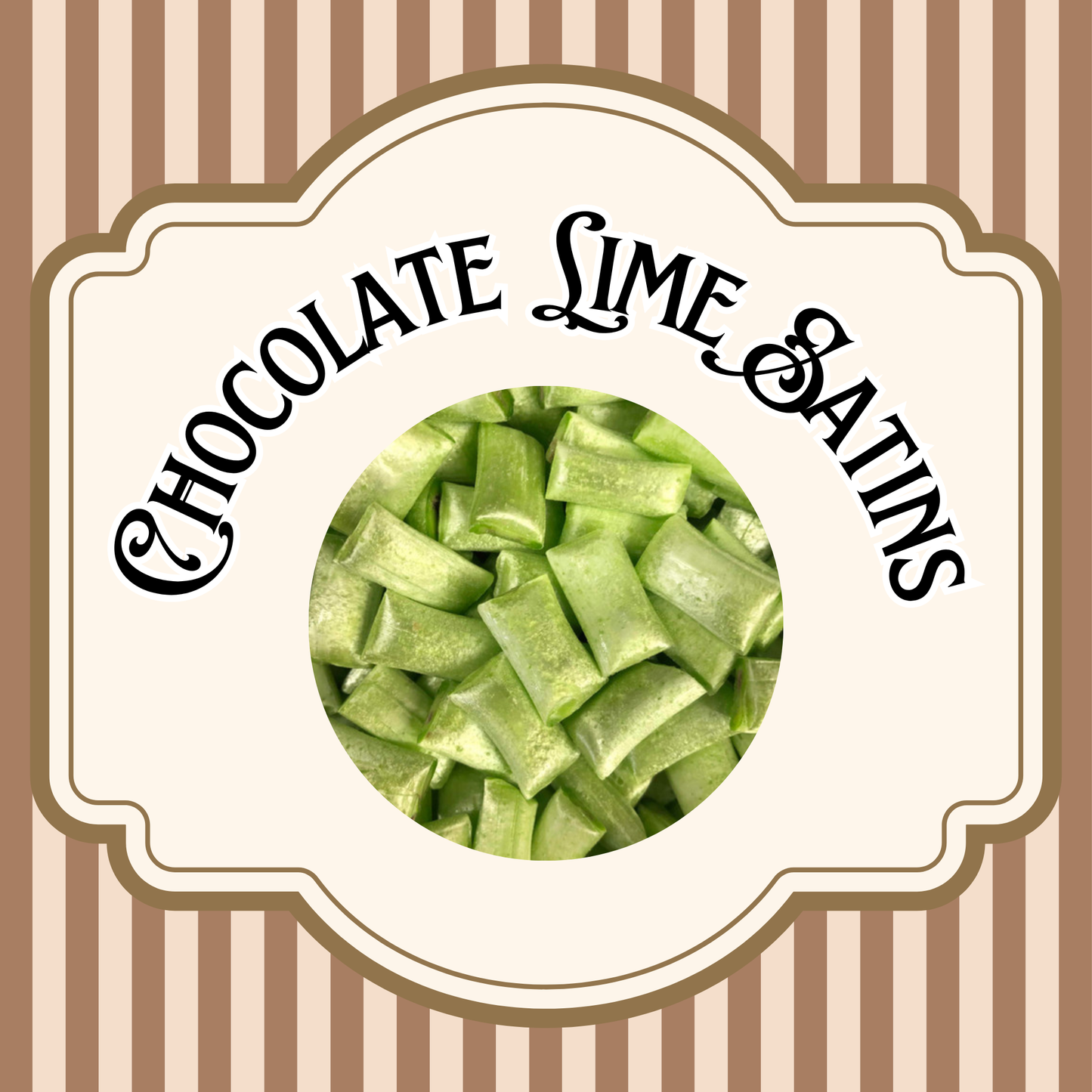 Chocolate Lime Satins
