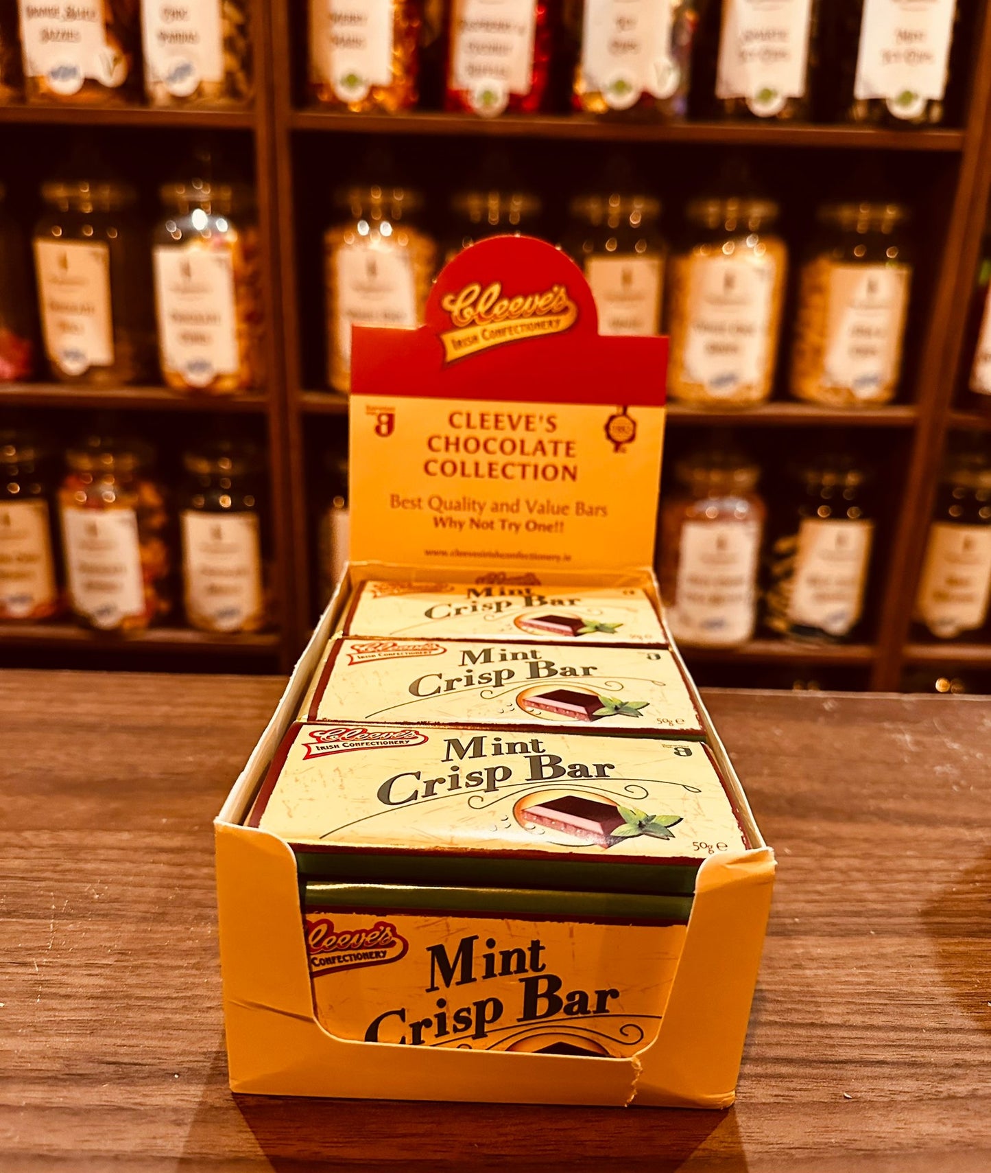 Cleeves Mint Crisp Bar