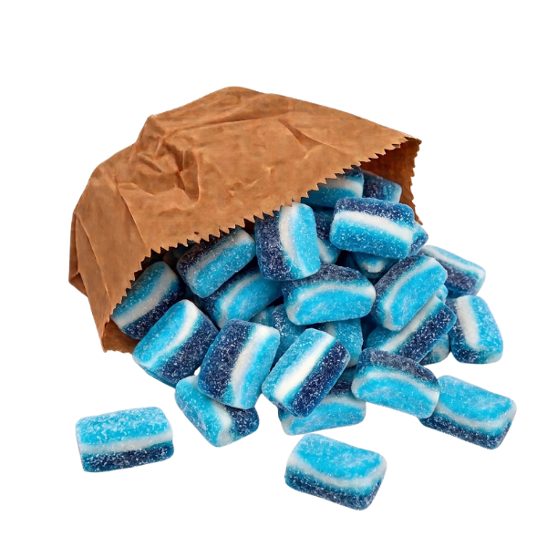 Blue Raspberry Slices