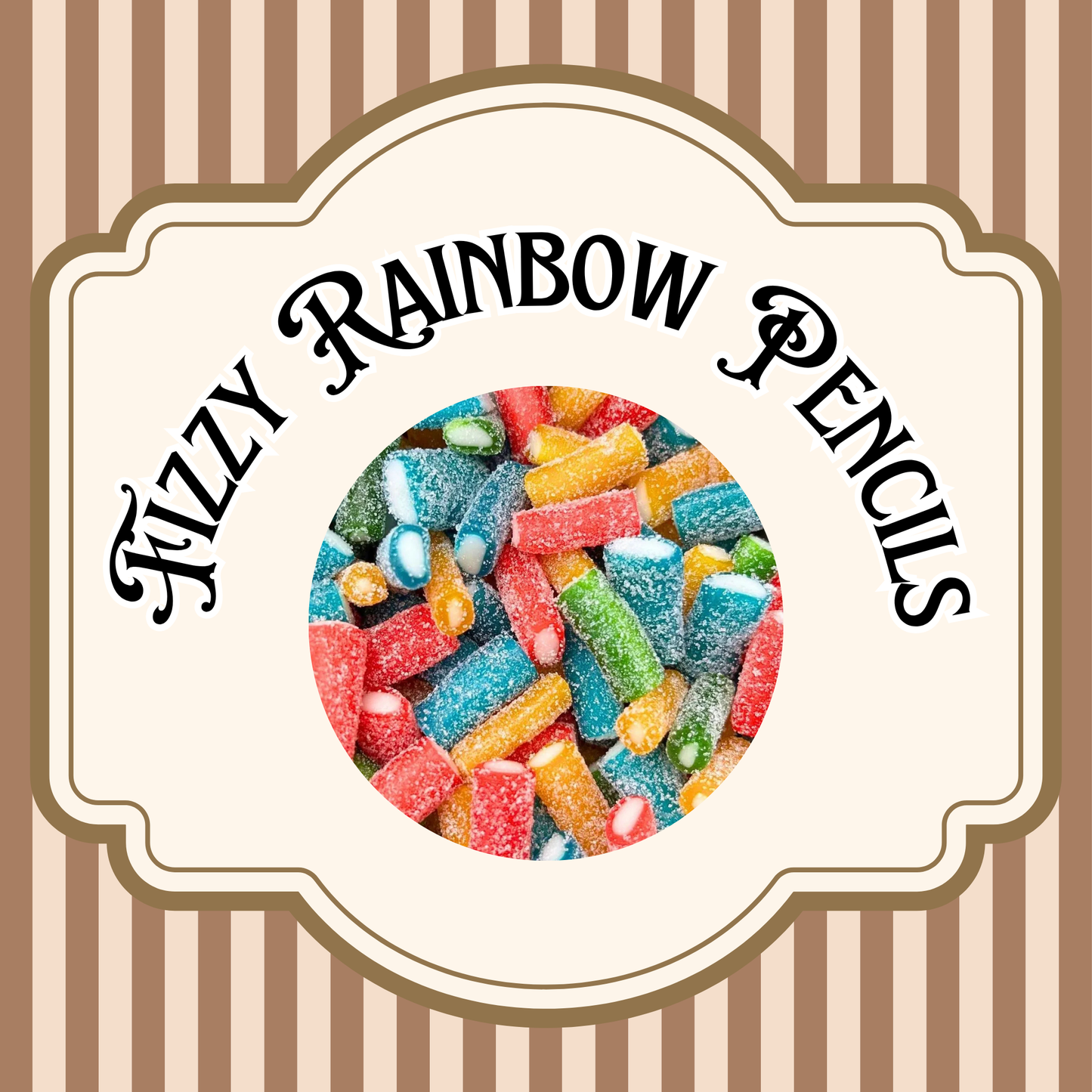 Fizzy Rainbow Pencils