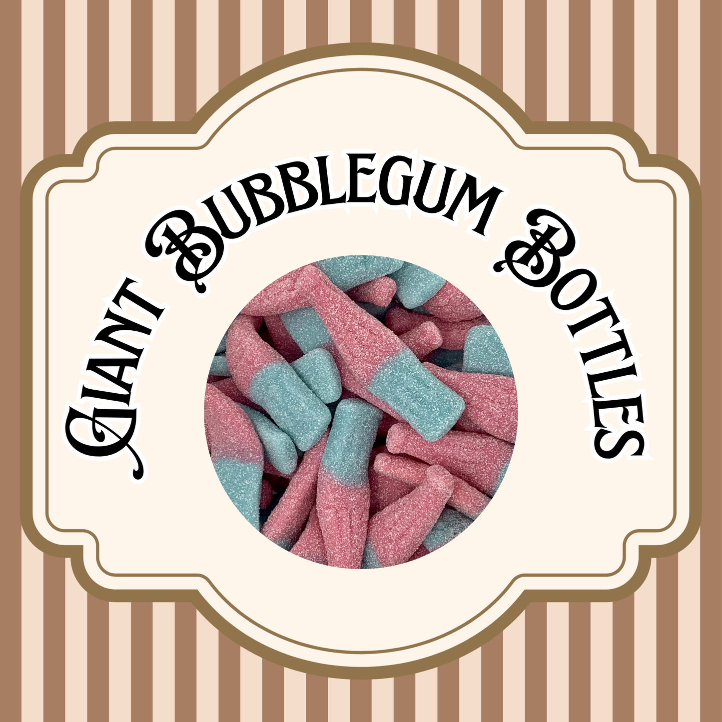 Giant Bubblegum Bottles