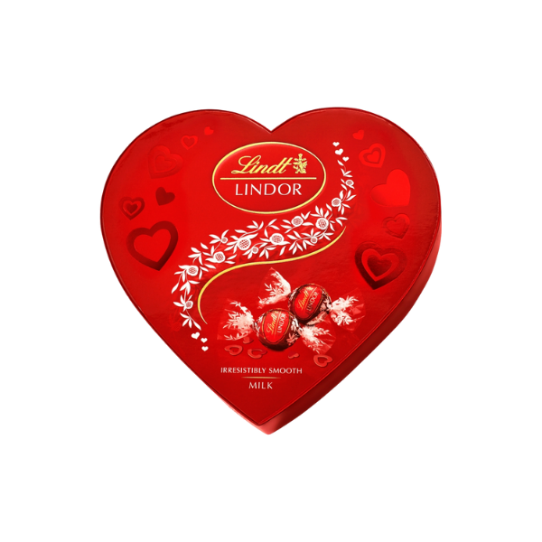 Lindor Milk Chocolate Heart Box