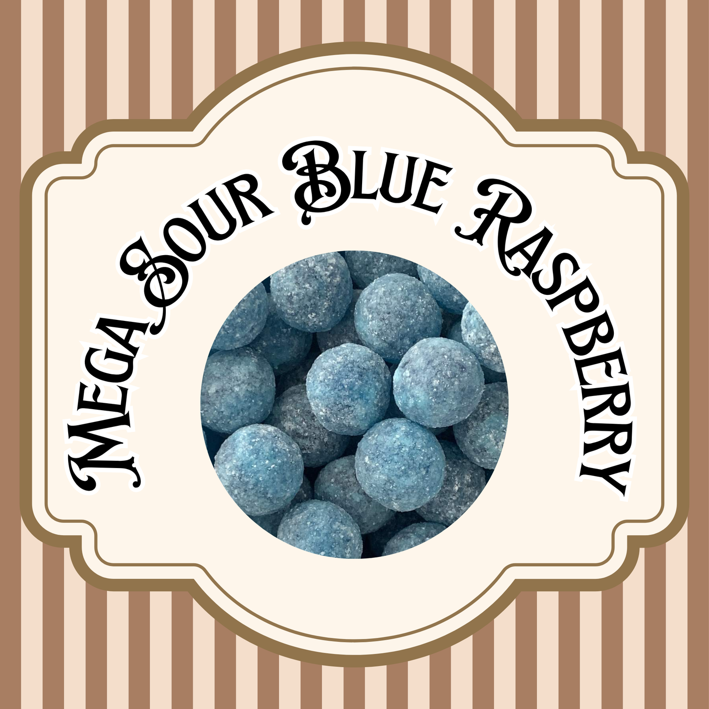 Mega Sour Blue Raspberry
