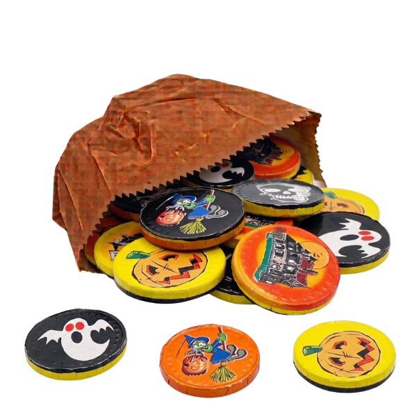 Milk Chocolate Halloween Coins