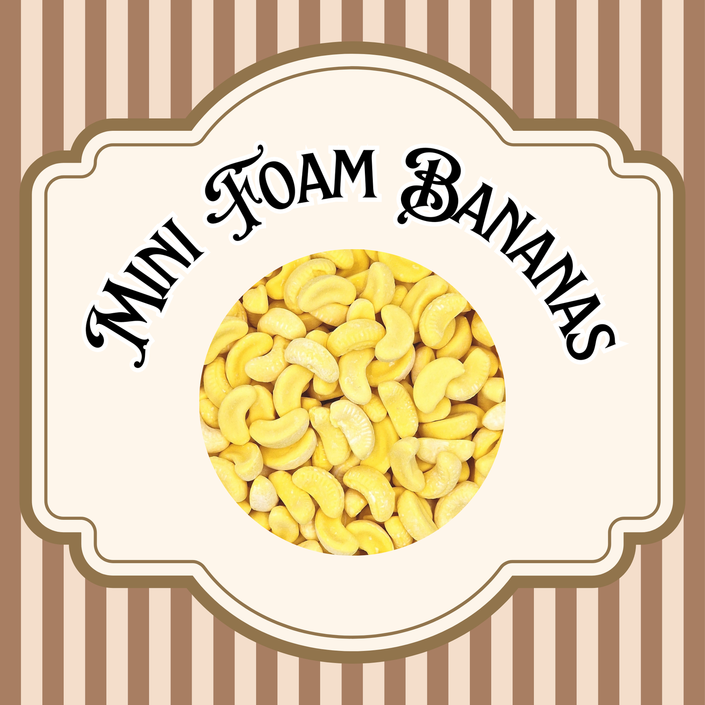 Mini Foam Bananas