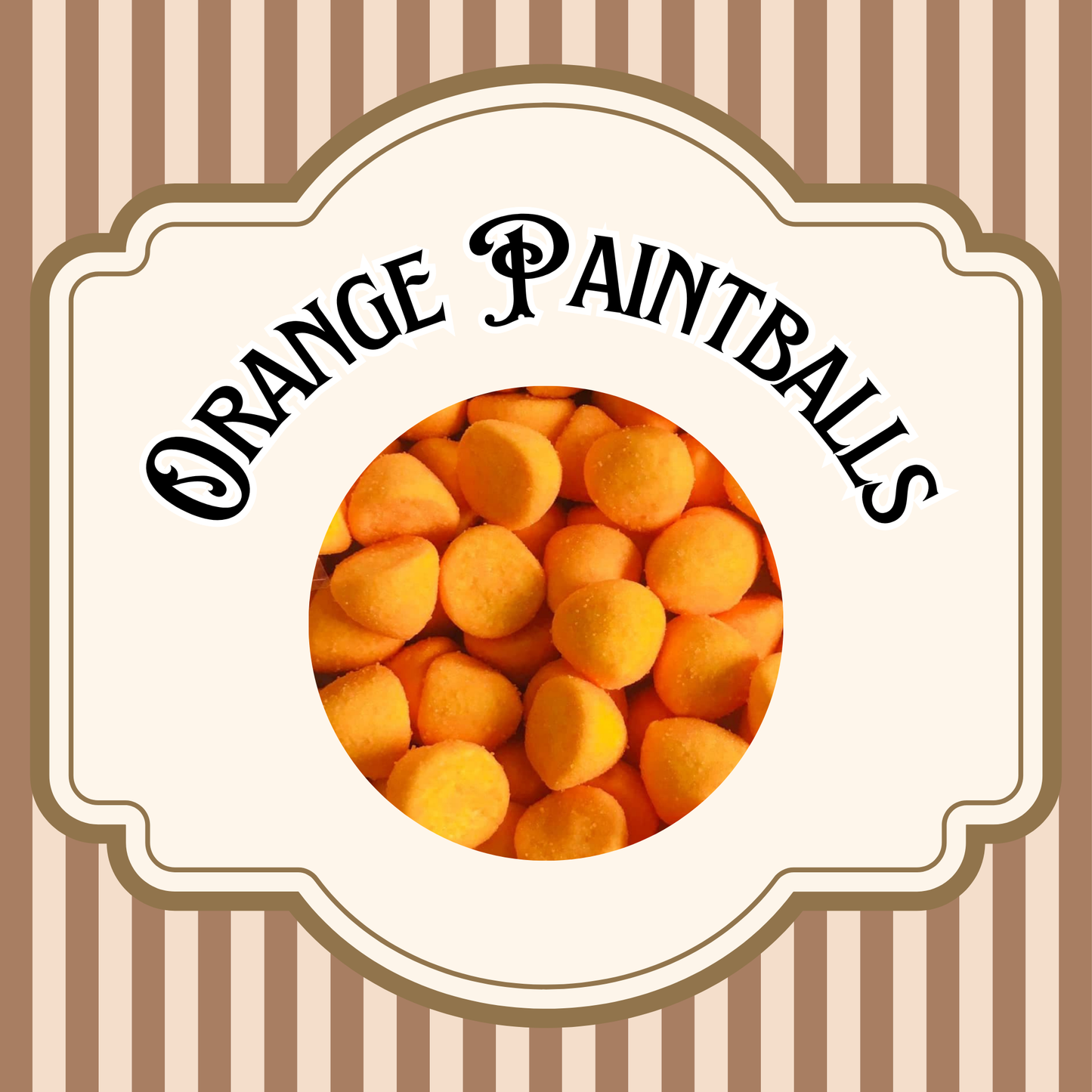 Orange Paintballs