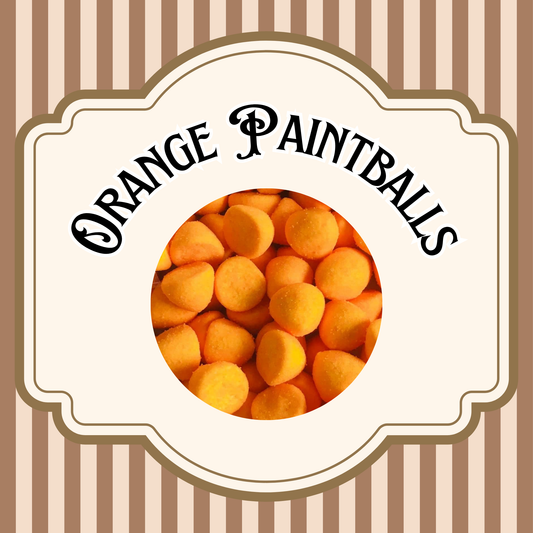 Orange Paintballs
