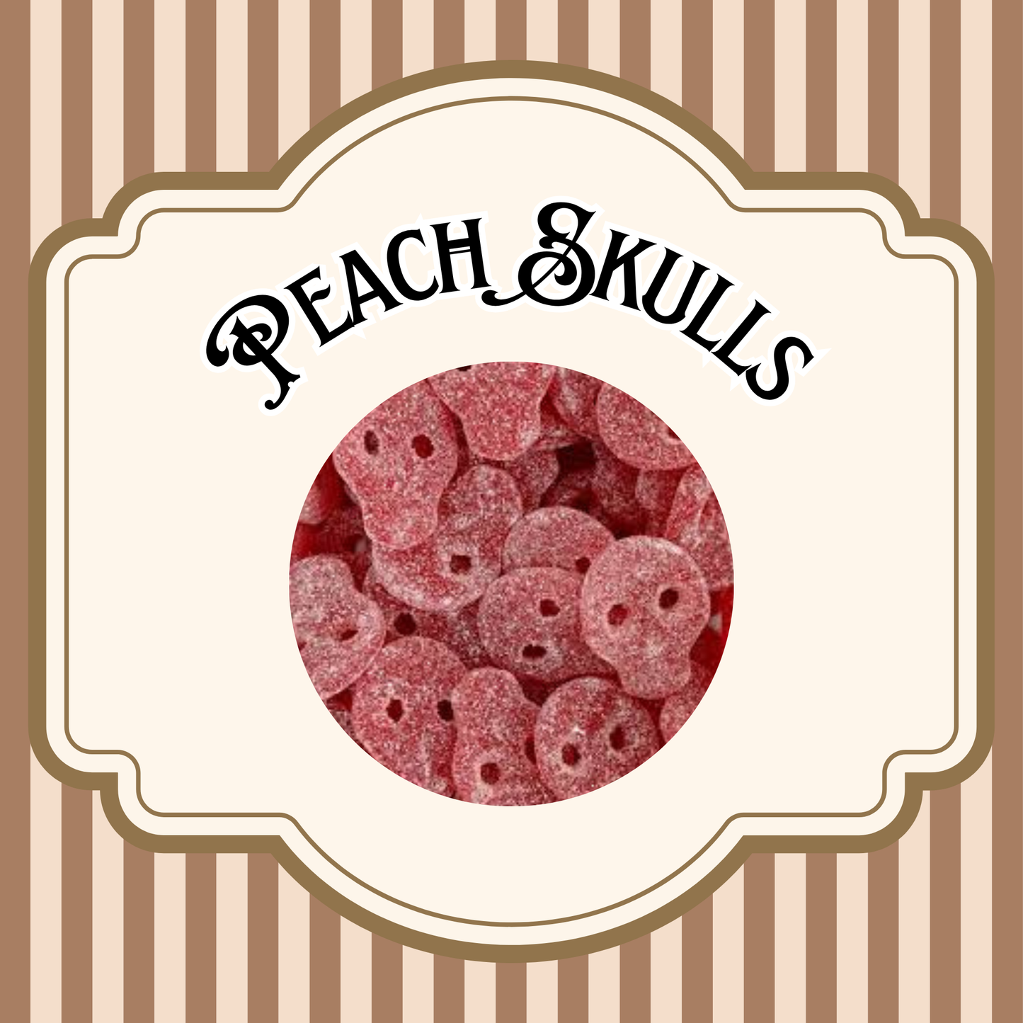 Peach Skulls