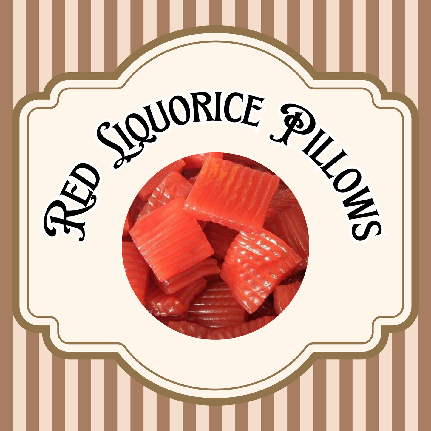 Red Liquorice Pillows