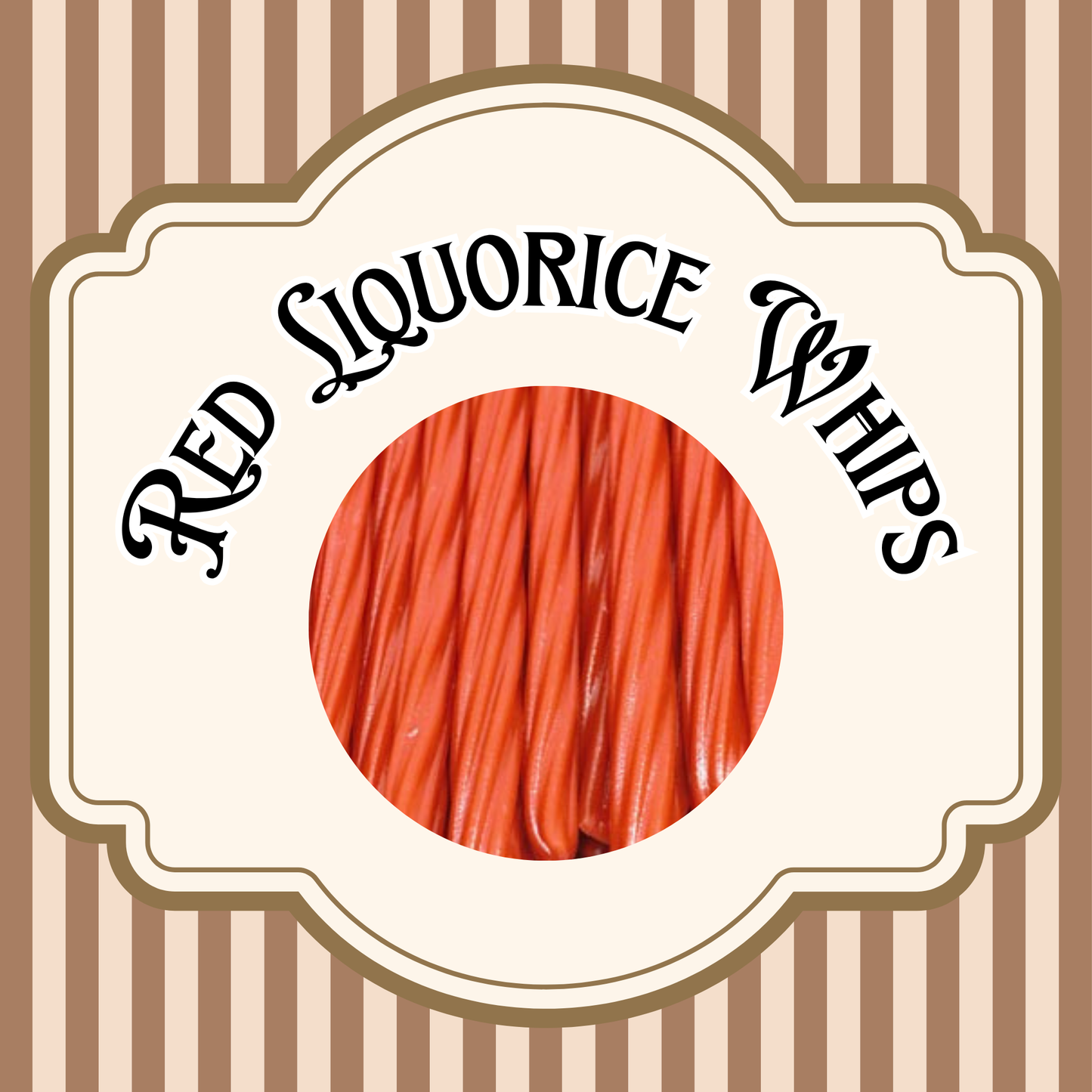 Red Strawberry Liquorice Whips