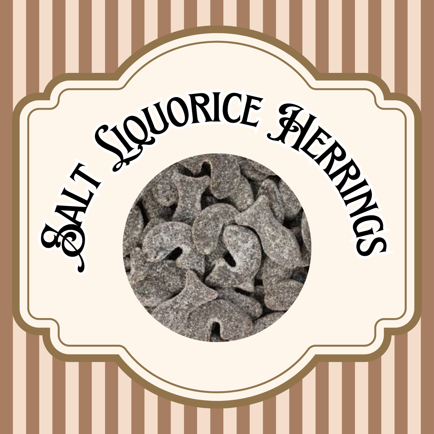 Salt Liquorice Herrings