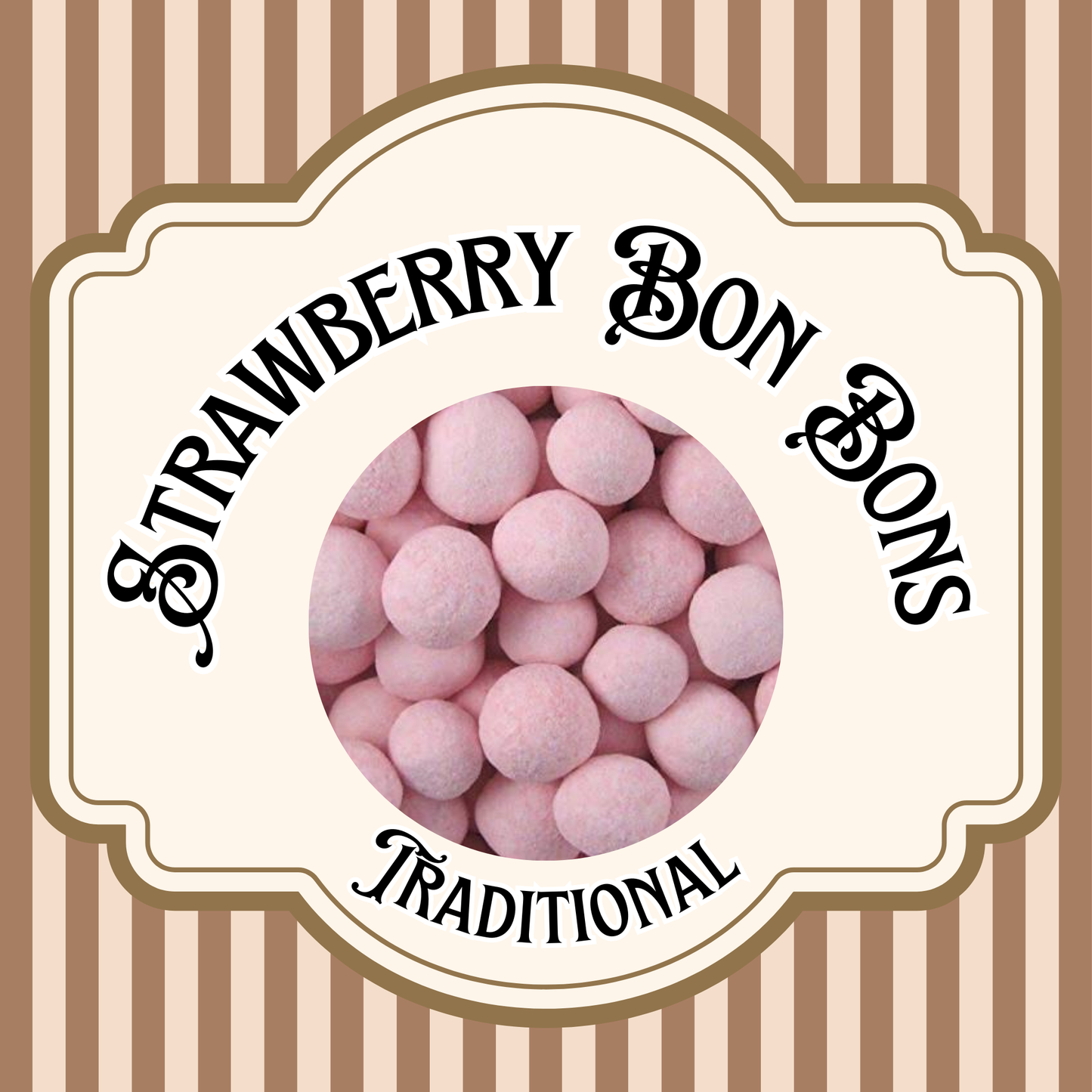 Traditional Strawberry Bon Bons