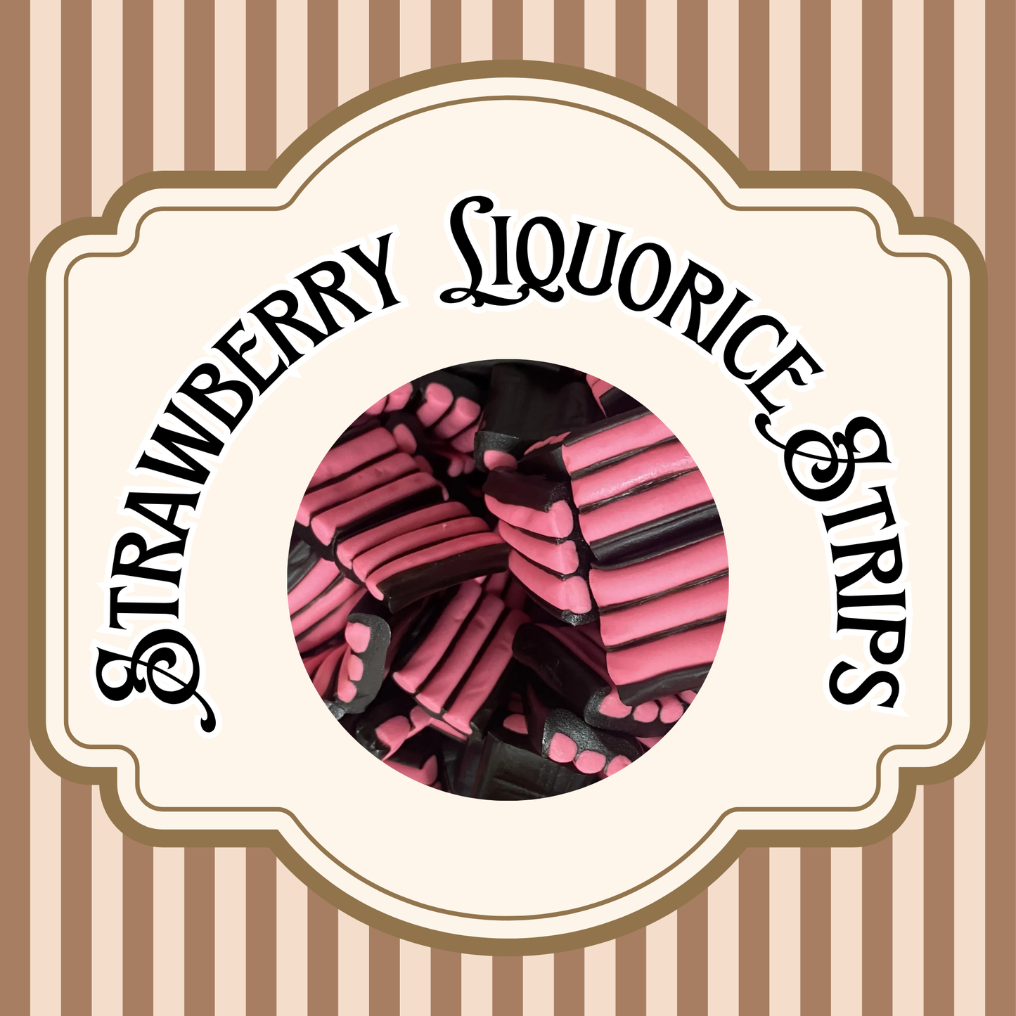 Strawberry Liquorice Strips