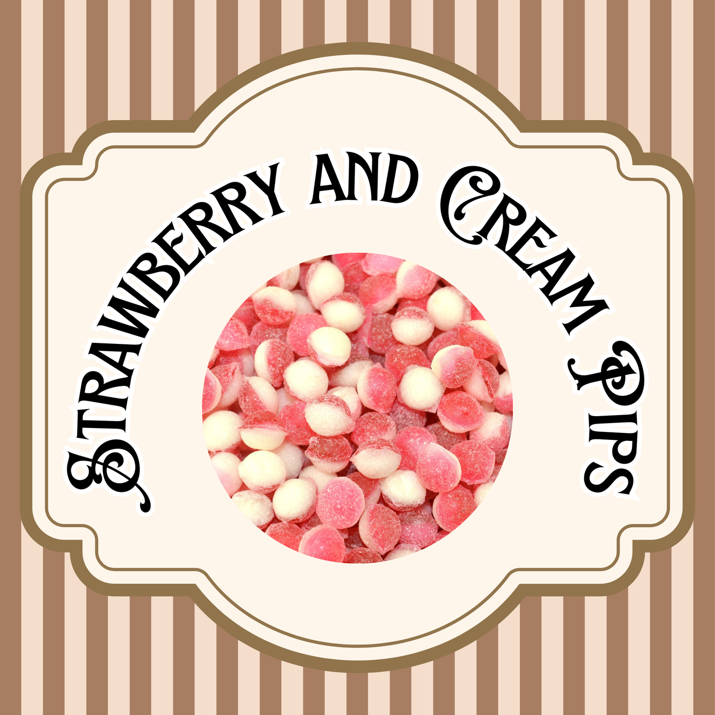 Strawberry and Cream Pips