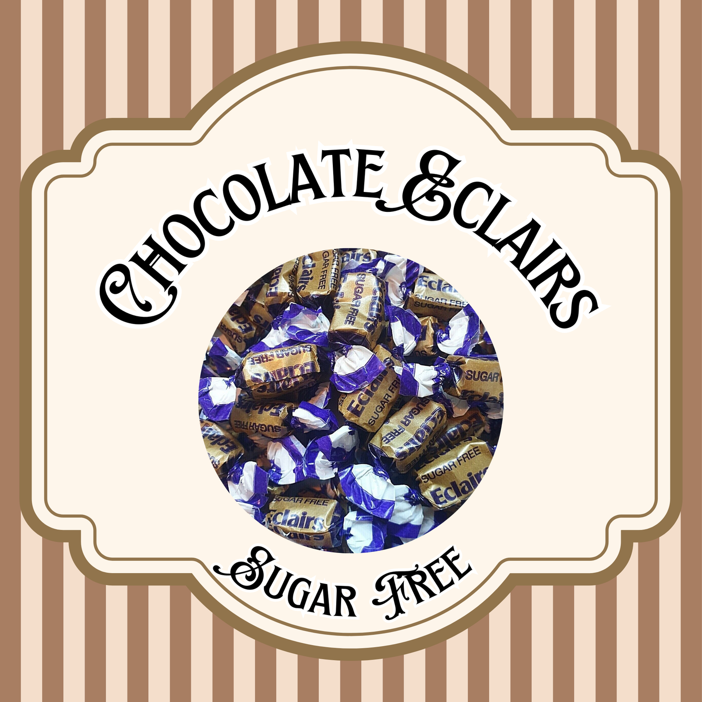 Sugar Free Chocolate Eclairs