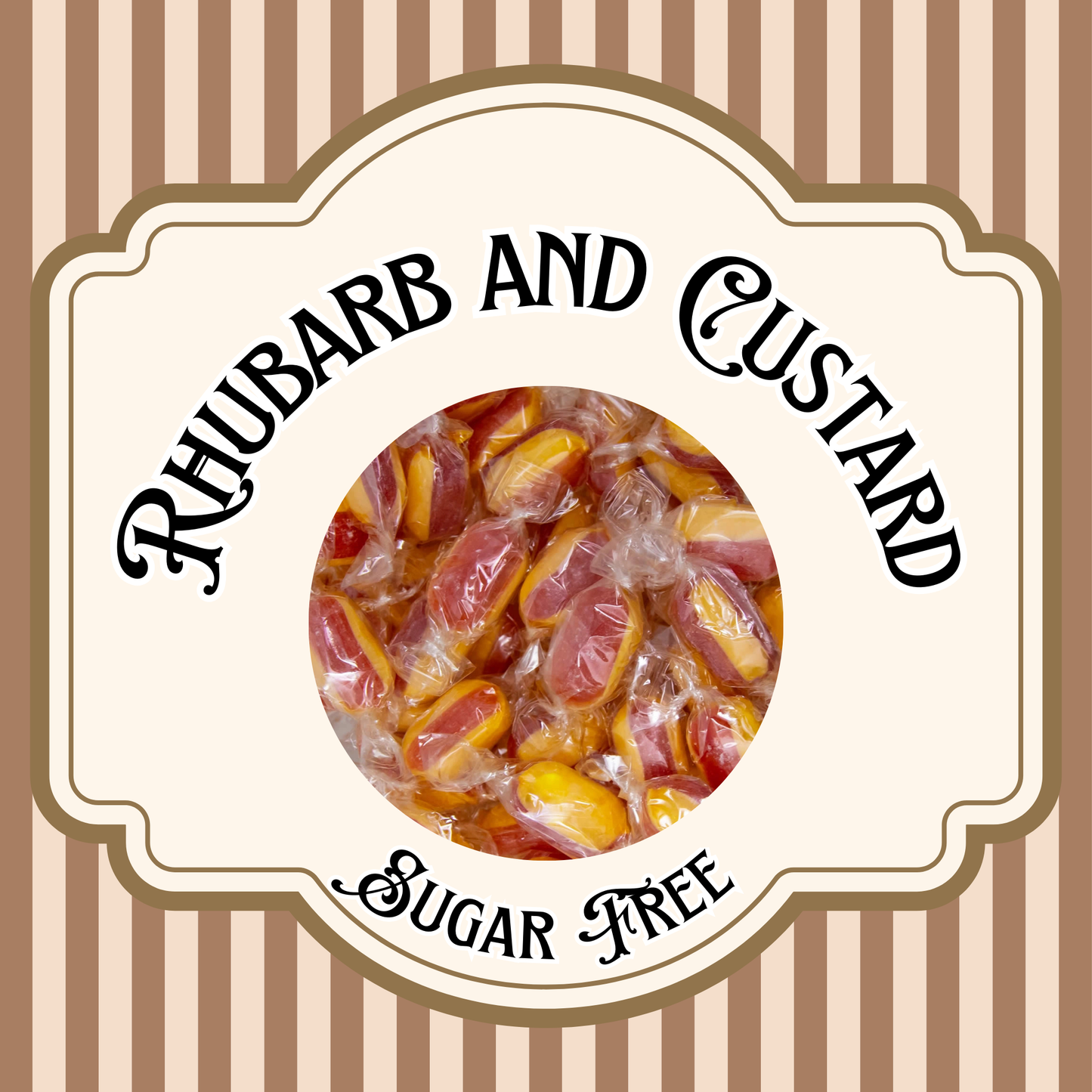 Sugar Free Rhubarb and Custard