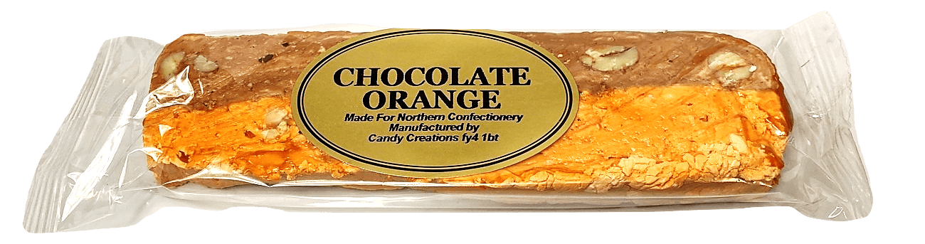 Chocolate Orange and Peanut Nougat Bar