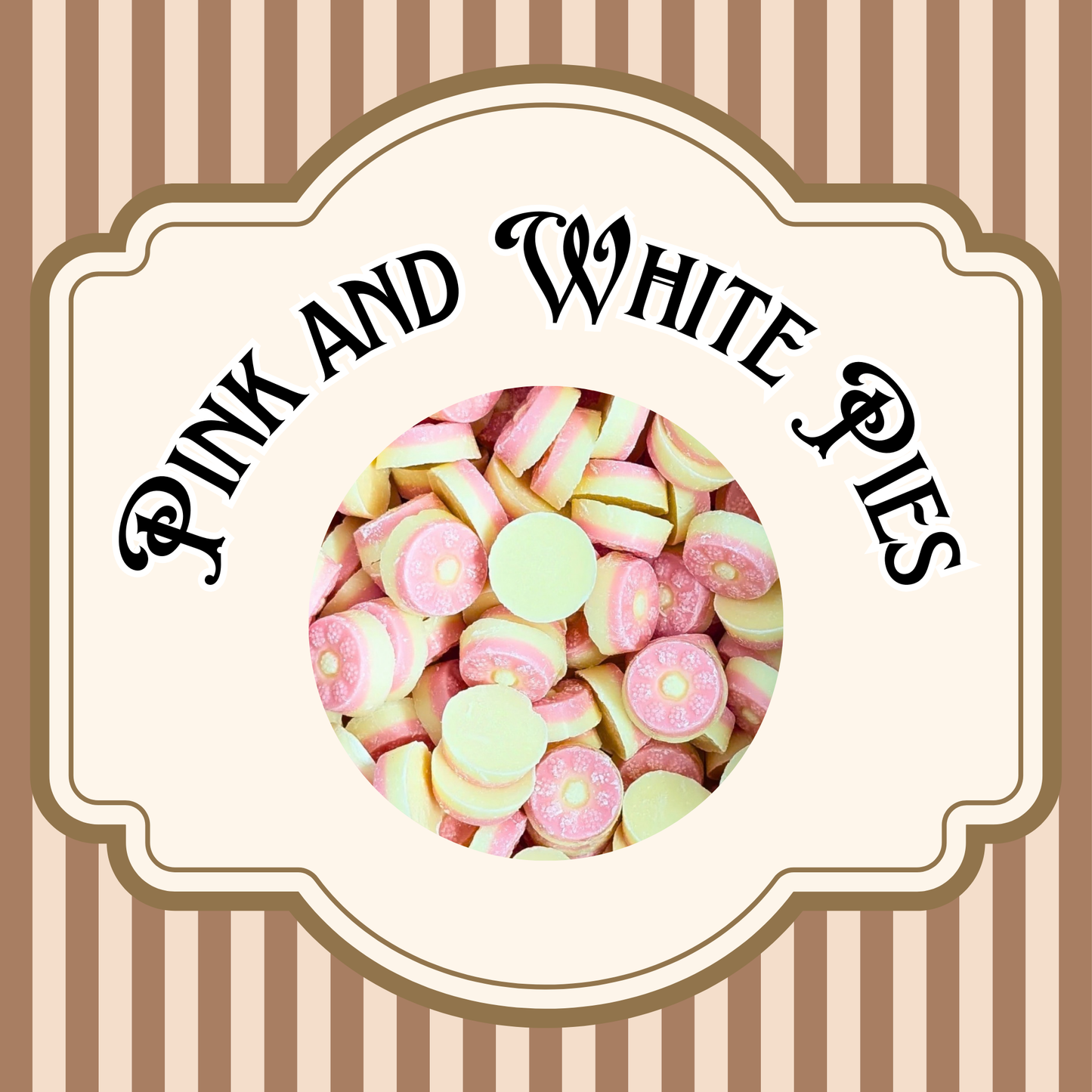 Pink and White Pies
