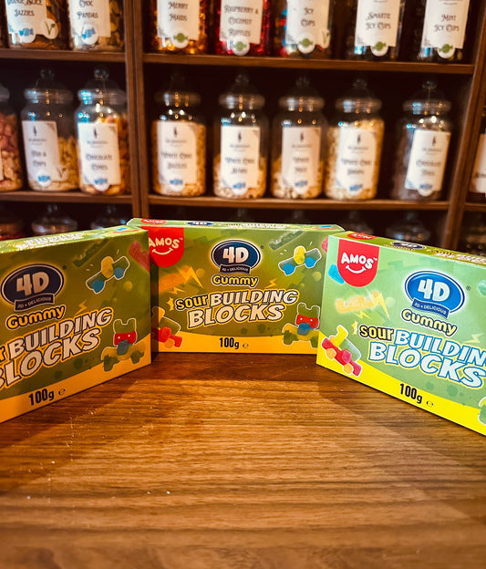 4D Sour Gummy Blocks