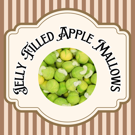 Jelly Filled Apple Mallows