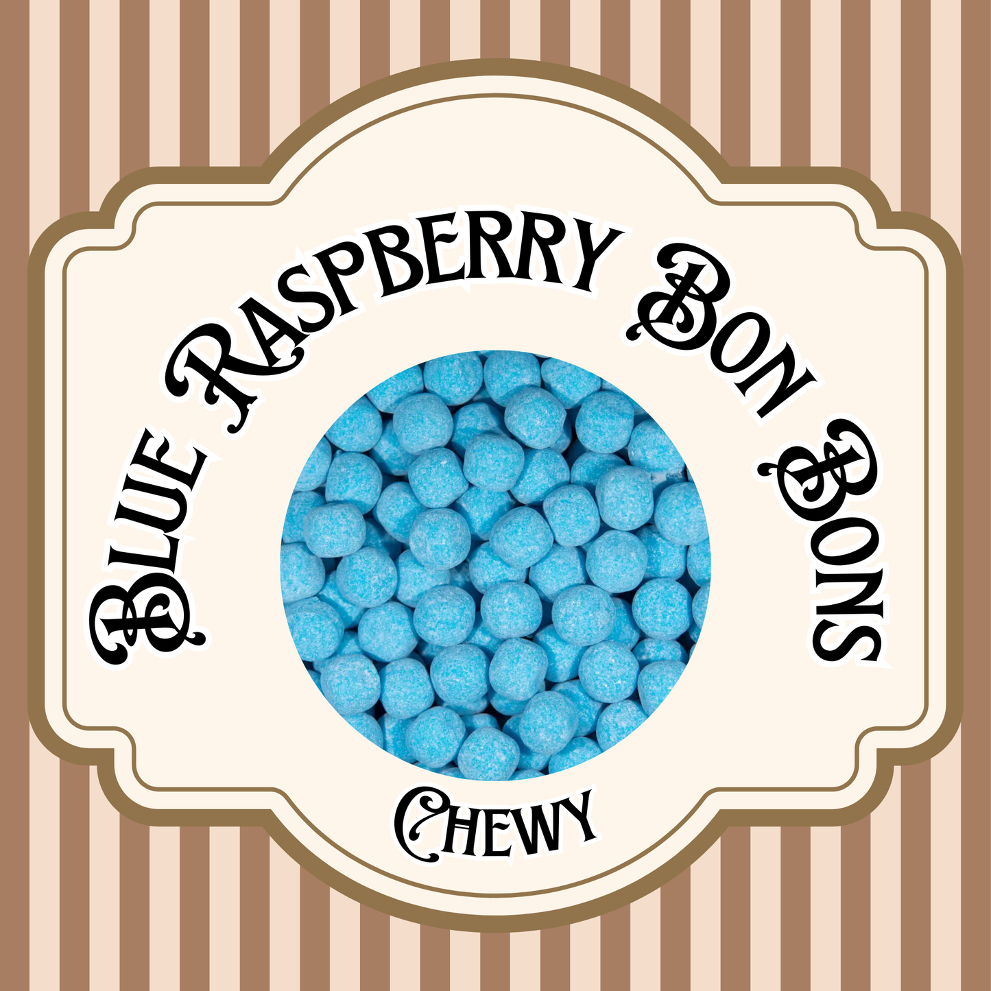 Blue Raspberry Bon Bons (Chewy)