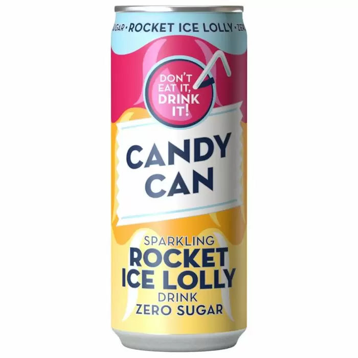 Candy Can Rocket Ice Lolly