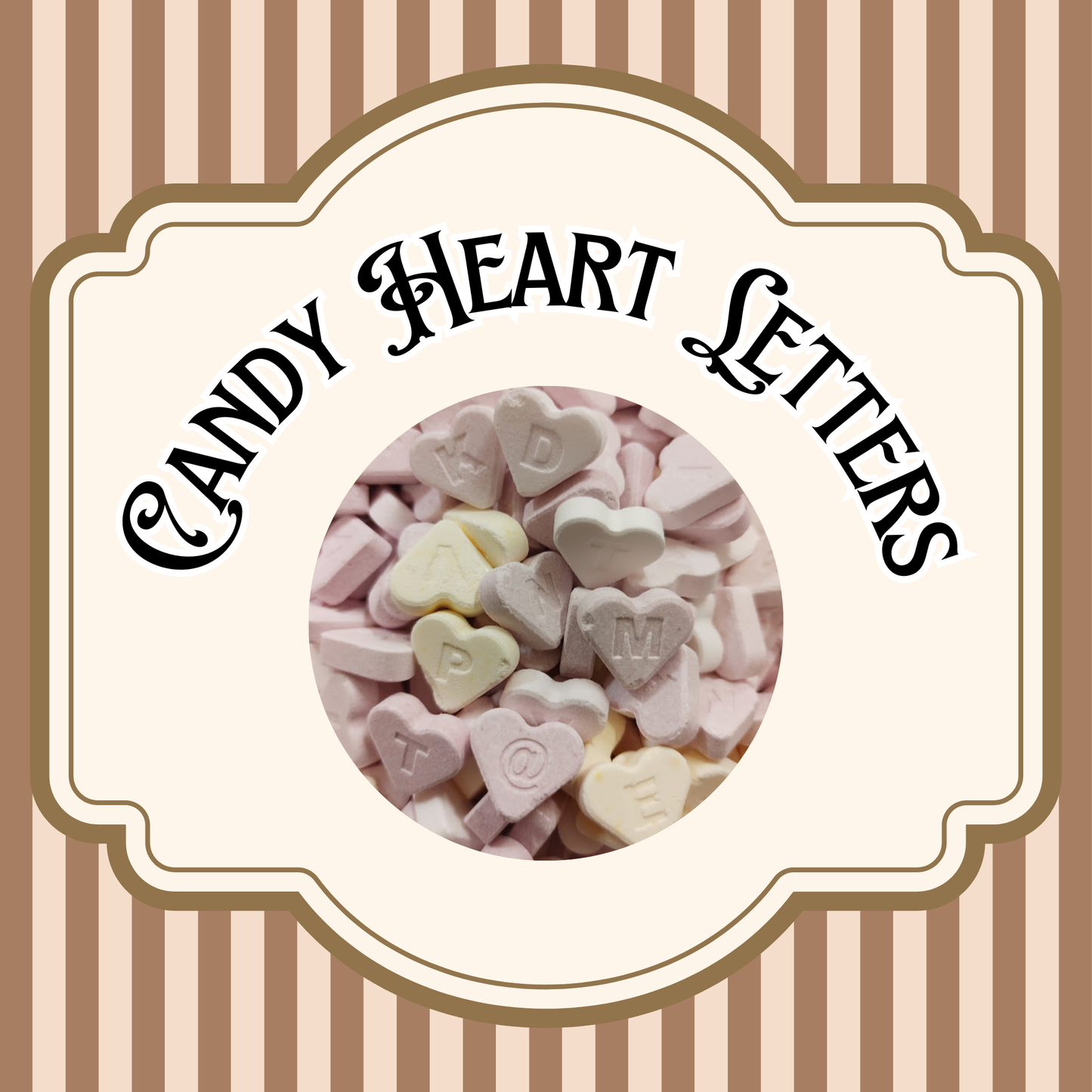 Candy Heart Letters