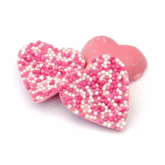 001 Pink Choc Hearts
