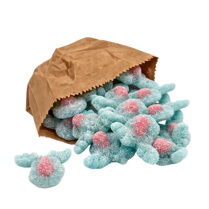 Fizzy bubblegum flavour reindeer sweets for Christmas
