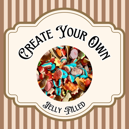 Create Your Own Pick and Mix - Jelly Filled Sweets - Minimum of 300g - Candy, BonBon