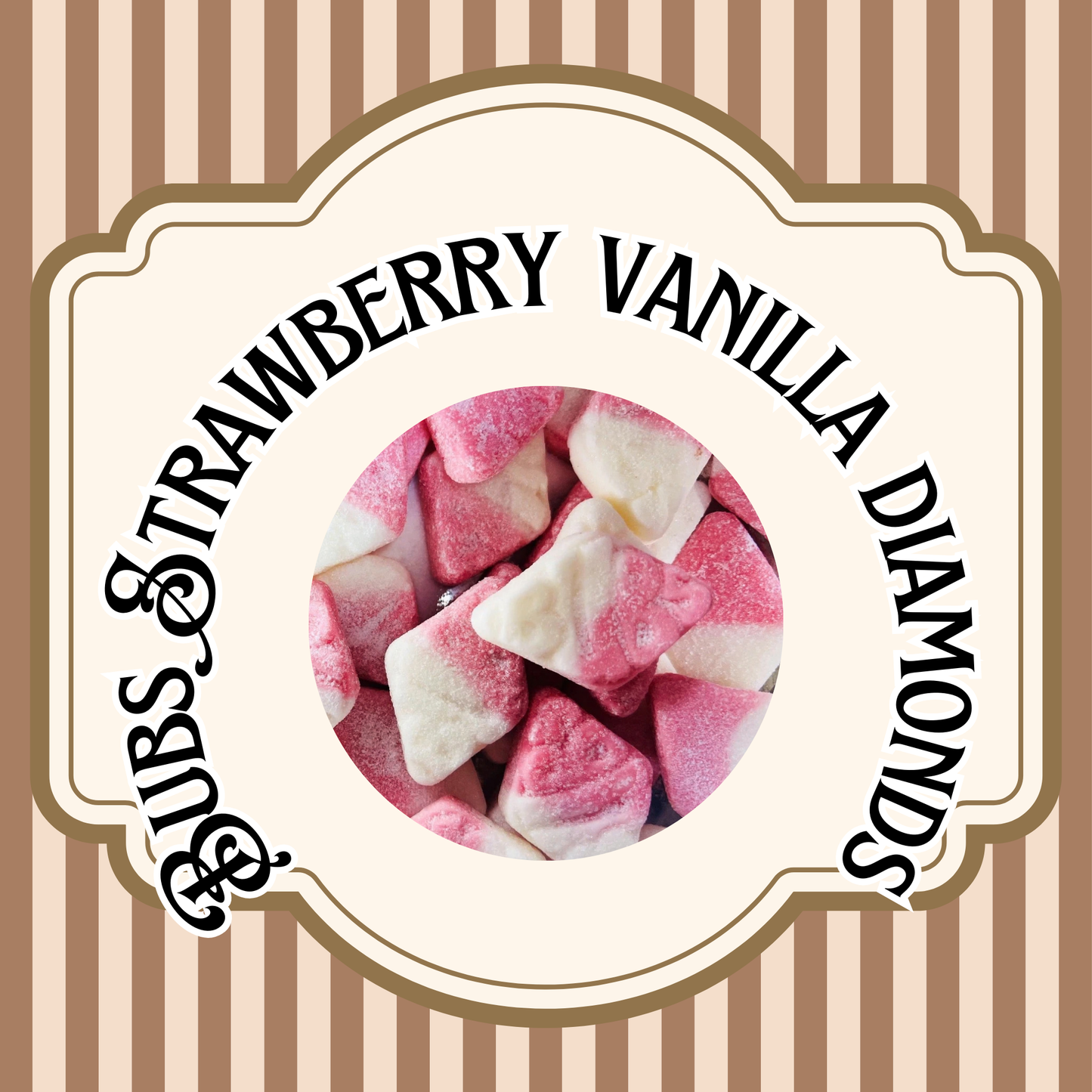 Bubs Strawberry and Vanilla Diamonds