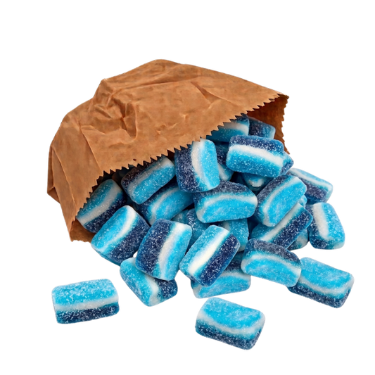 Blue Raspberry Slices