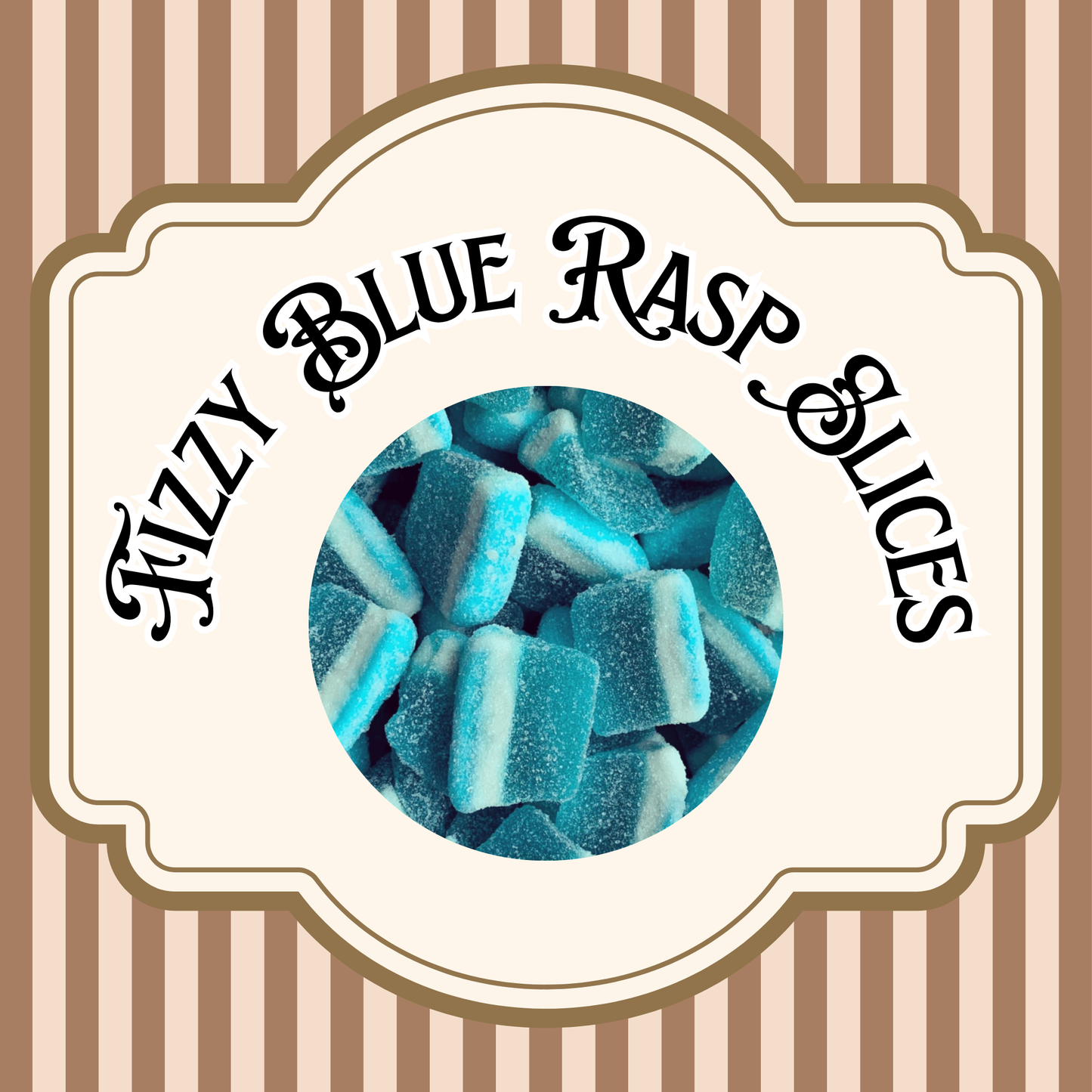 Blue Raspberry Slices