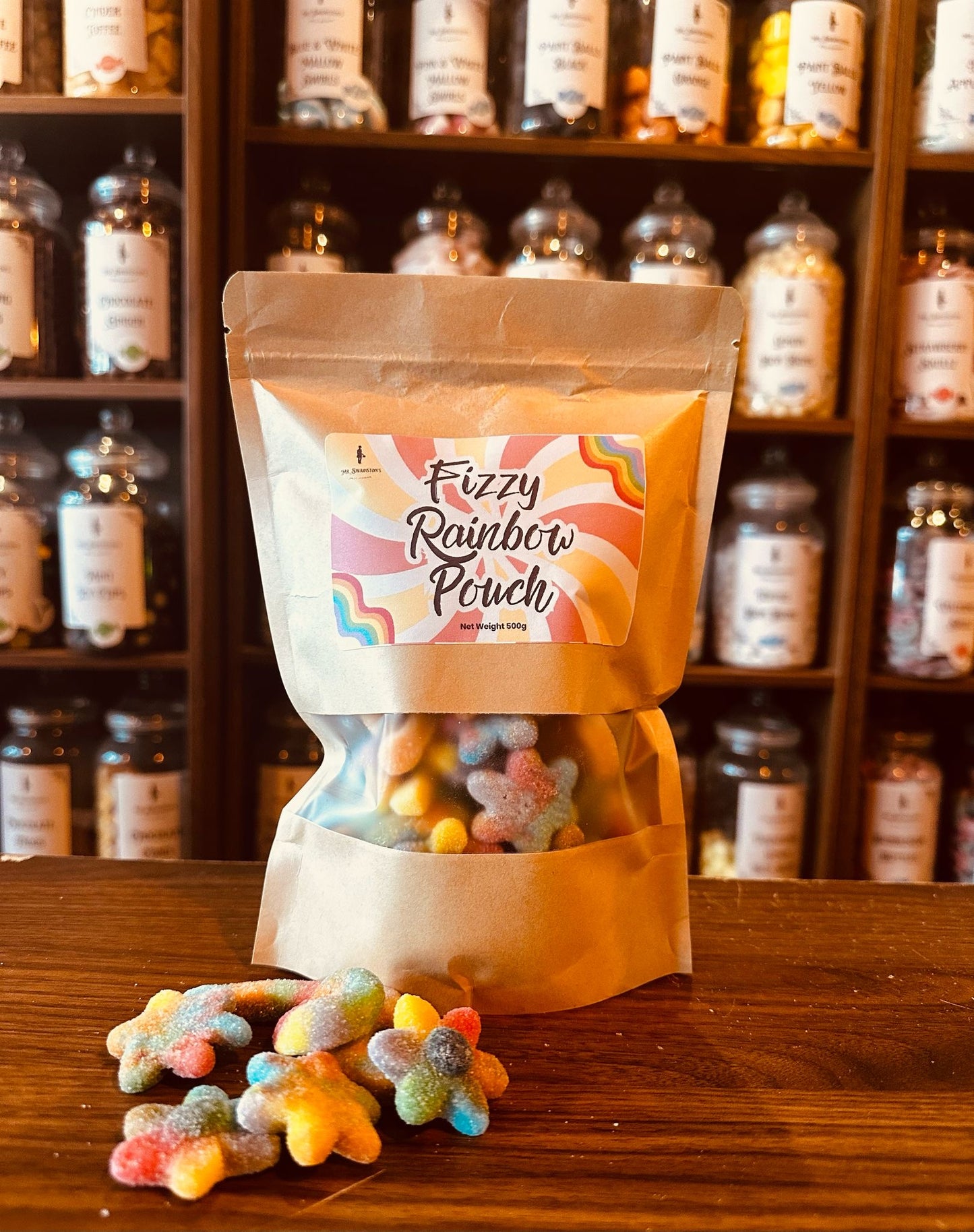 Fizzy Rainbow Pouch