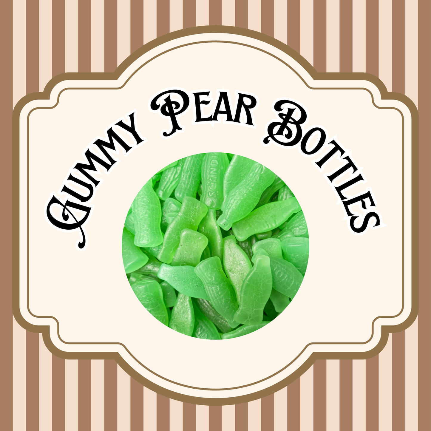 Gummy Pear Bottles