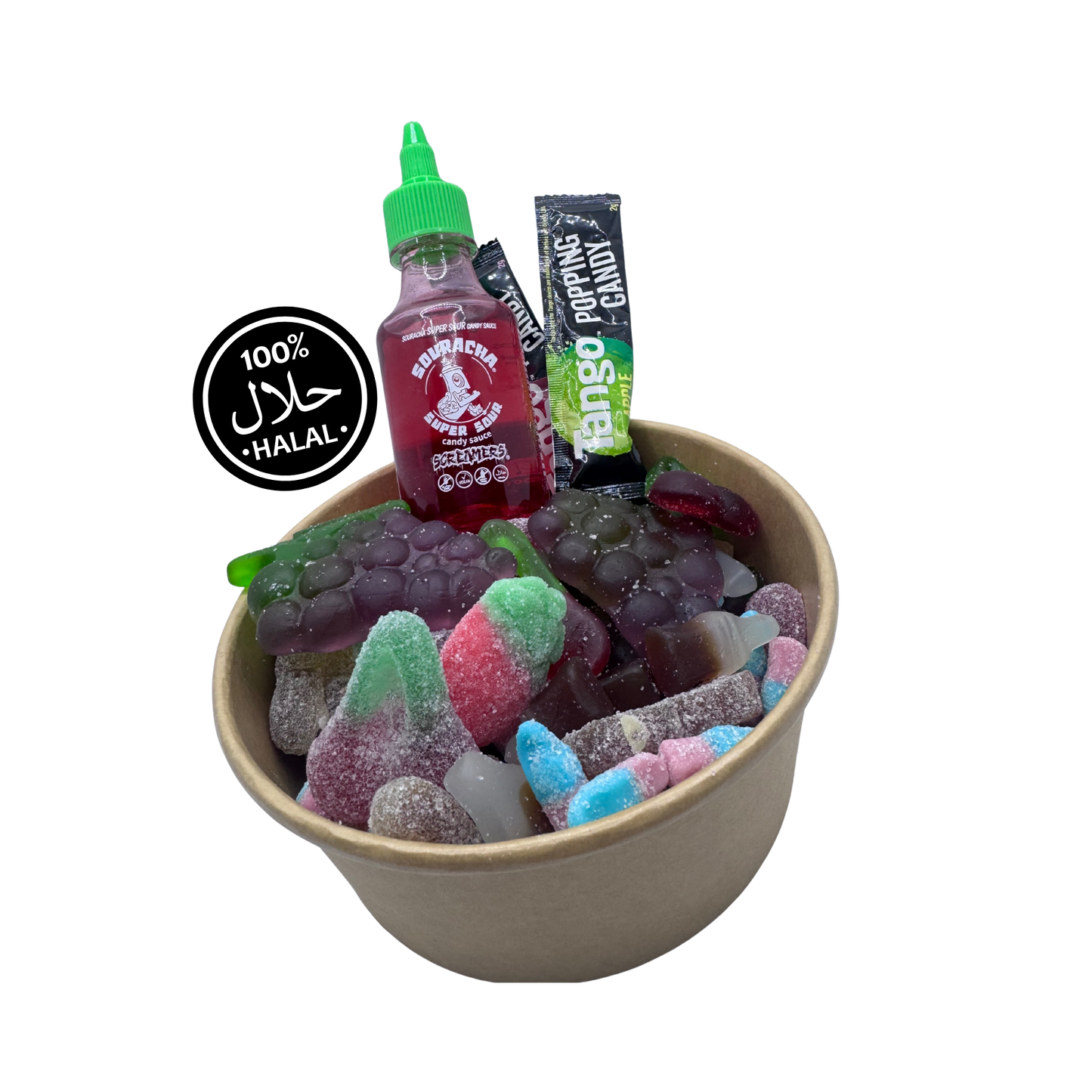 Halal Candy Salad Bowl