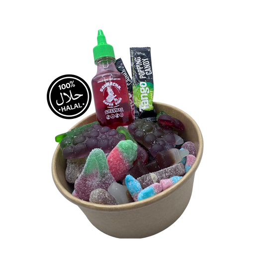 Halal Candy Salad Bowl