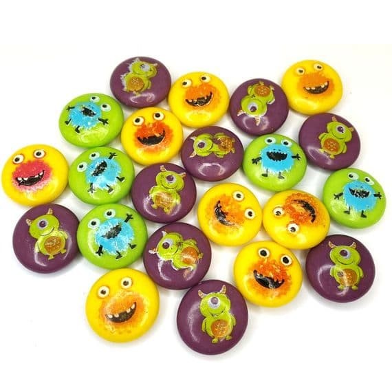 Monster Bubblegum Buttons