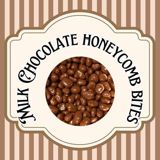 Milk Chocolate Honeycomb Bites