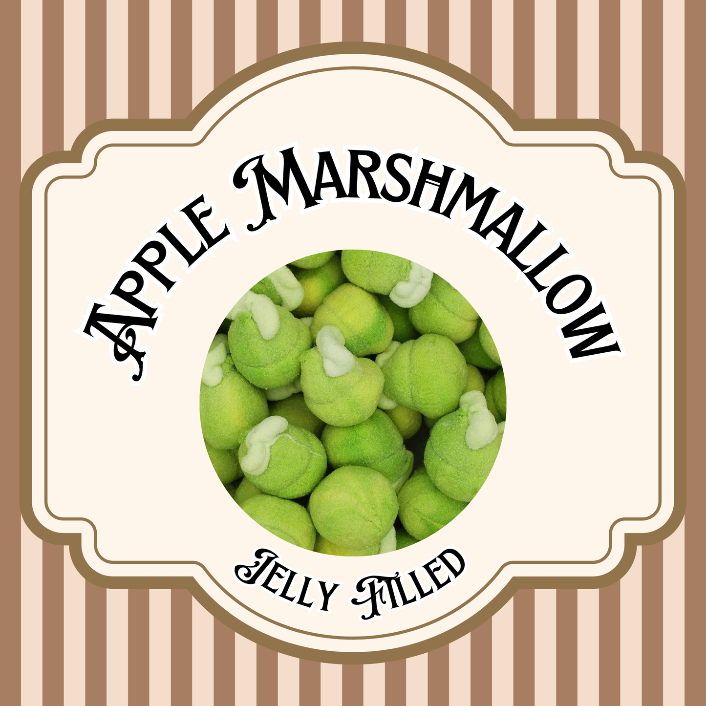 Jelly Filled Apple Marshmallows