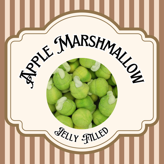 Jelly Filled Apple Marshmallows