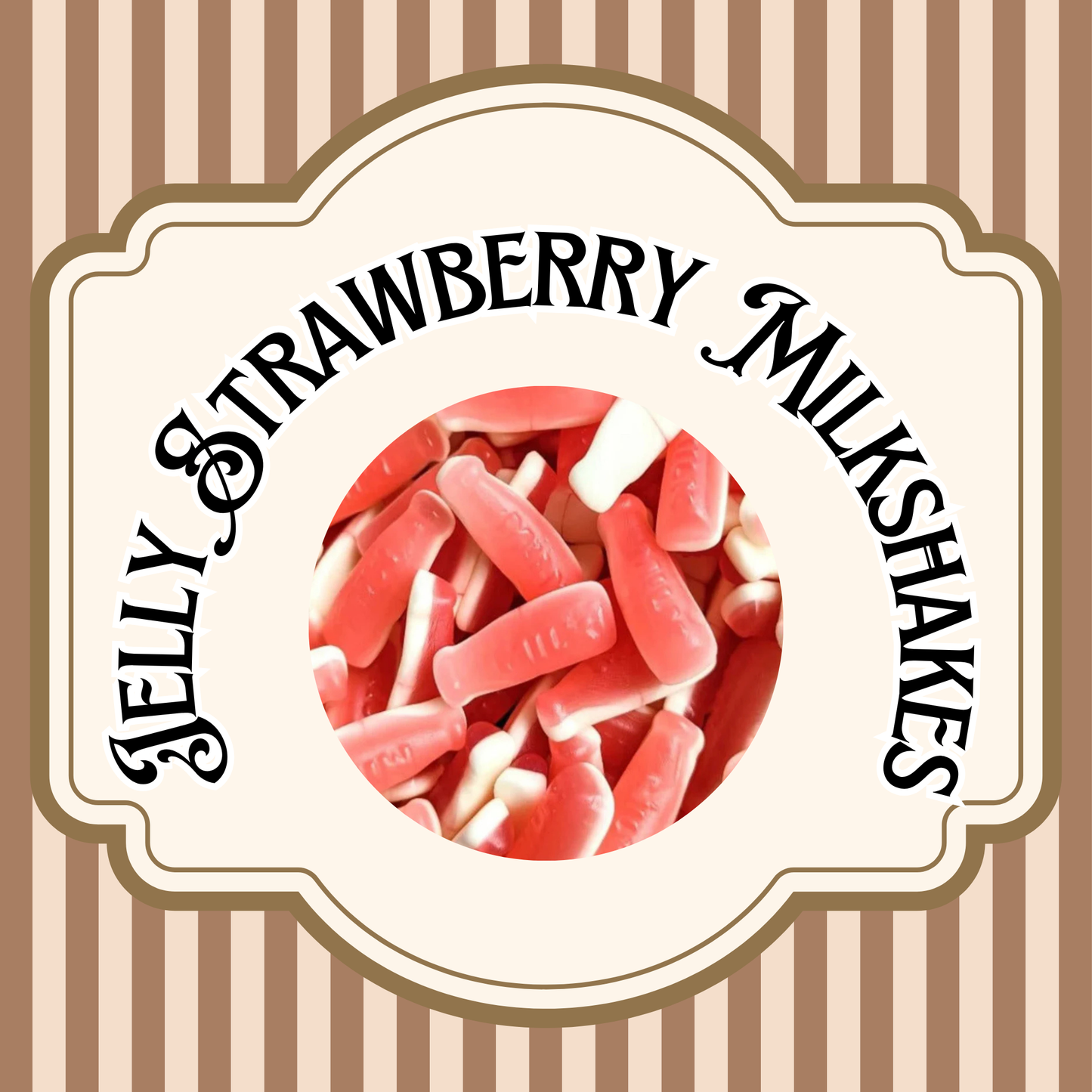 Jelly Strawberry Milkshakes