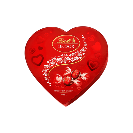 Lindor Milk Chocolate Heart Box