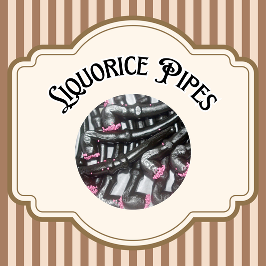 Liquorice Pipes - Pack of 4