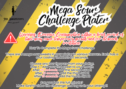 Mega Sour Challenge Platter