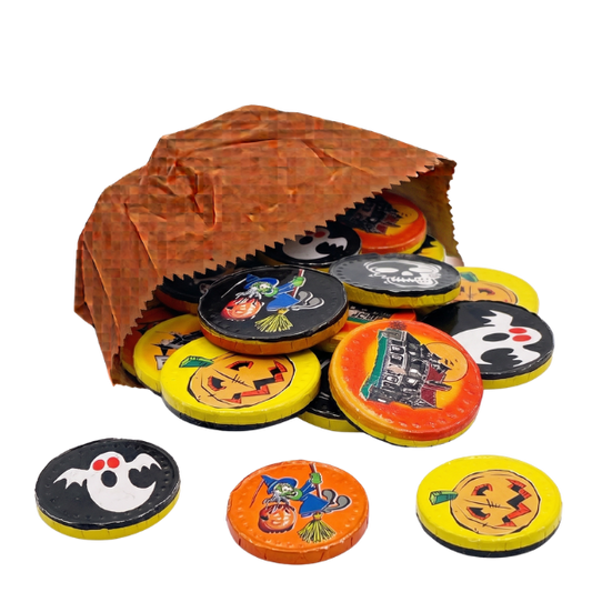 Milk Chocolate Halloween Coins