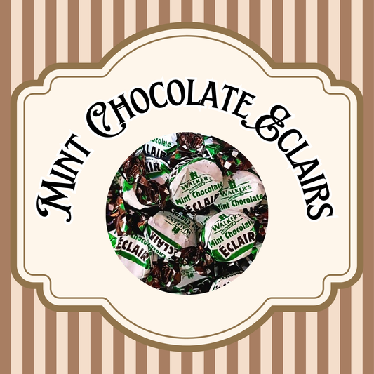 Mint Chocolate Eclairs